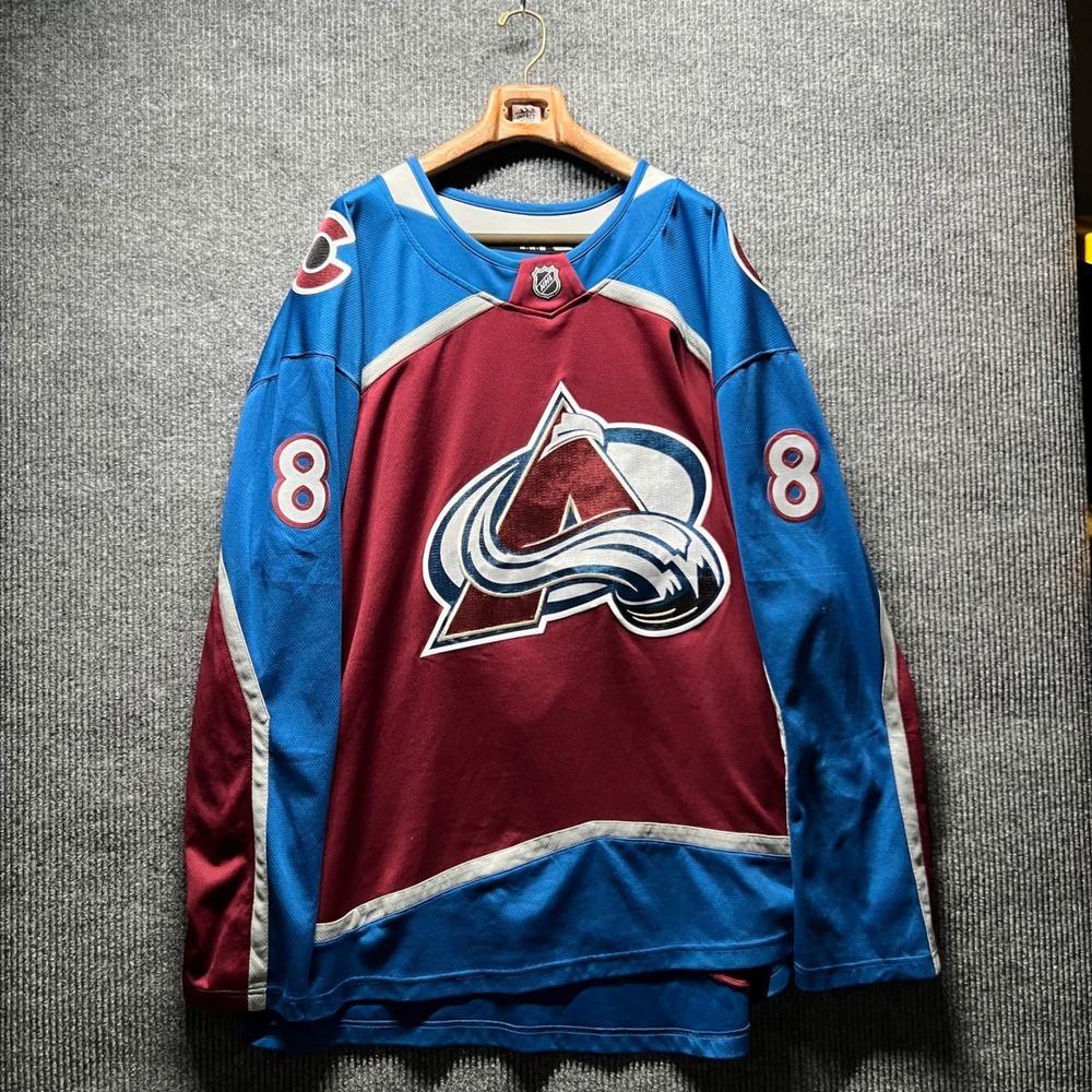 Fanatics Colorado Avalanche Jersey Mens 5XL Burgundy Cale Makar 8 NHL Hockey